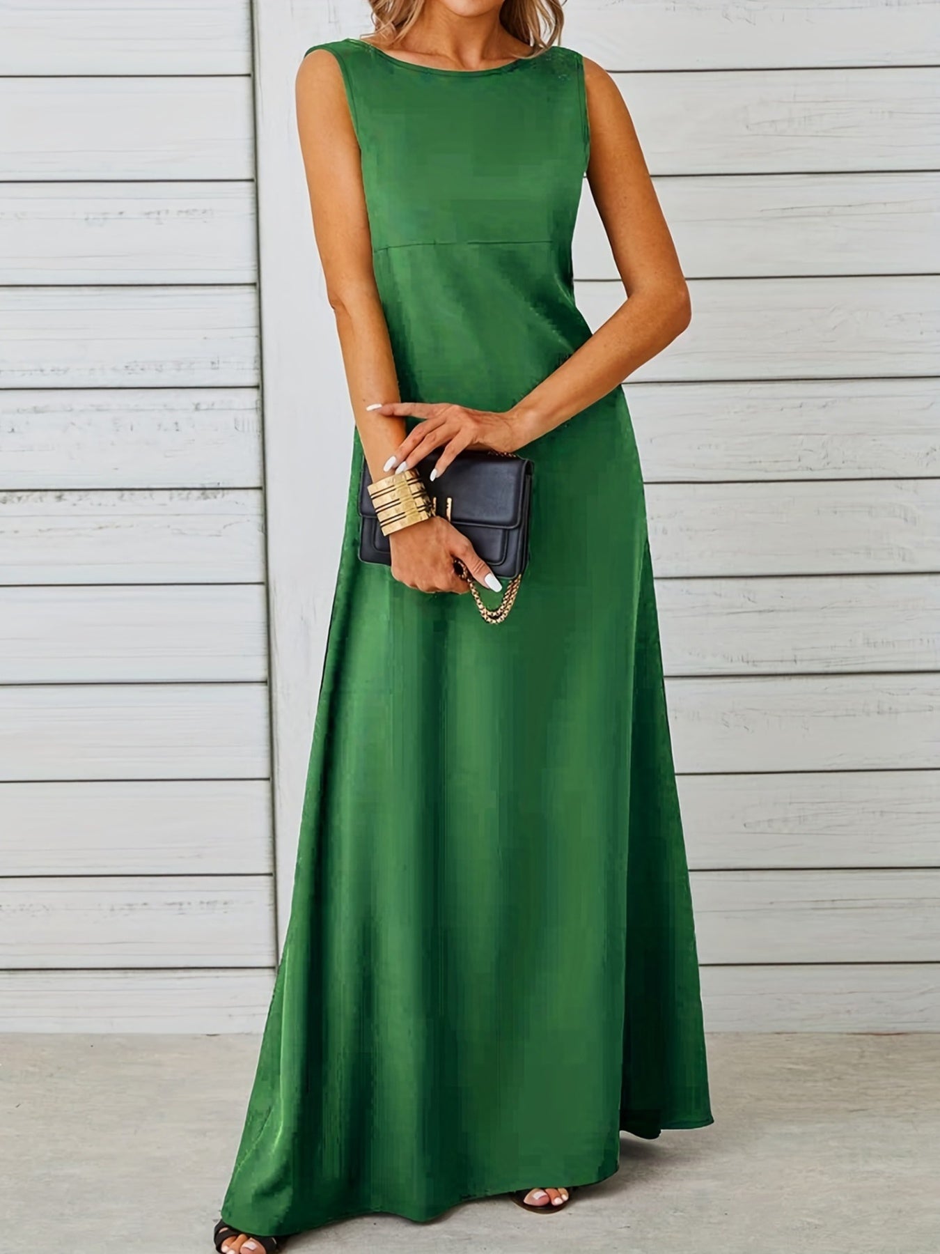 Sleeveless Flowy Maxi Dress - Image 16