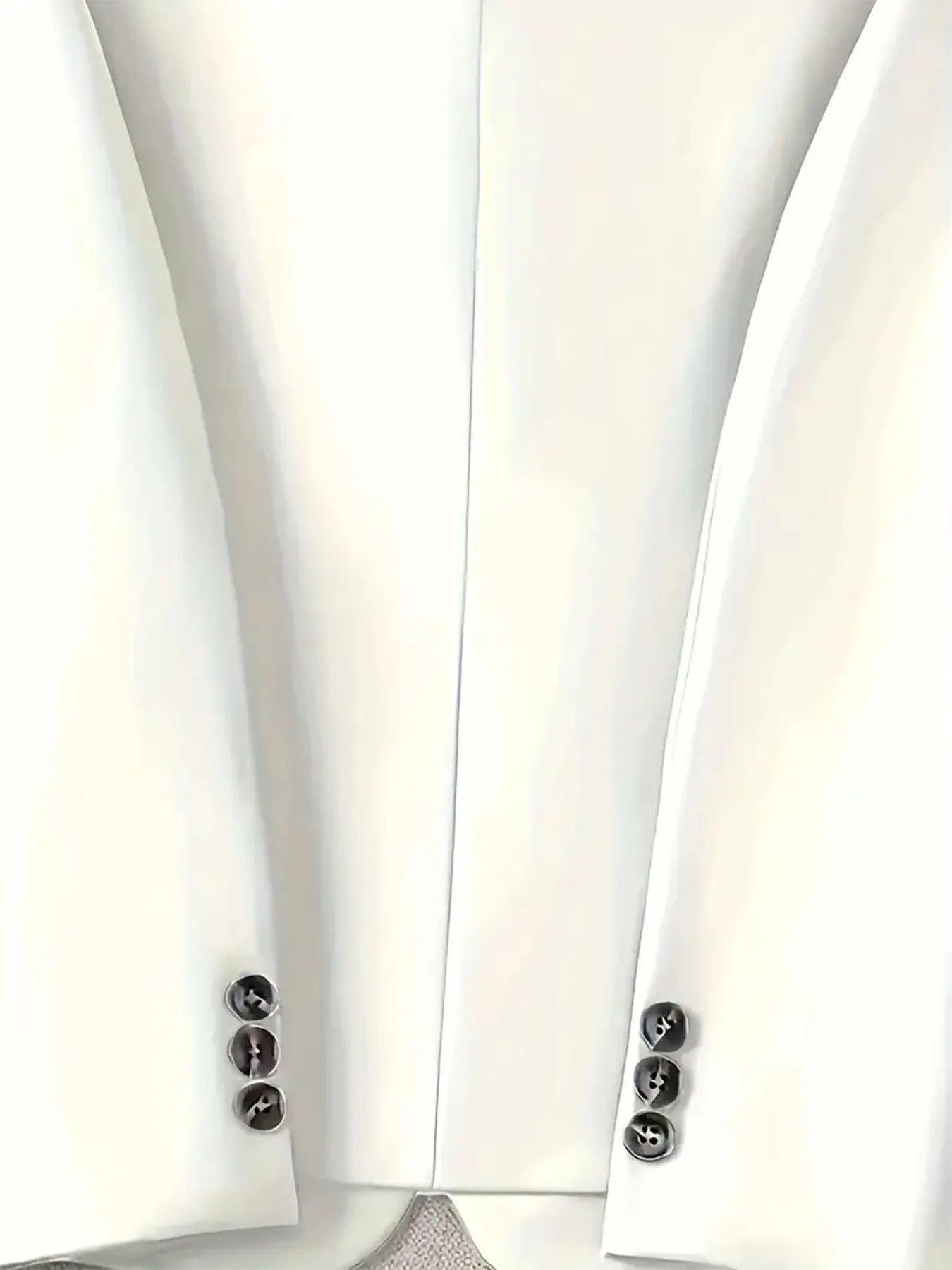 One-Button Blazer with Pockets - Image 10