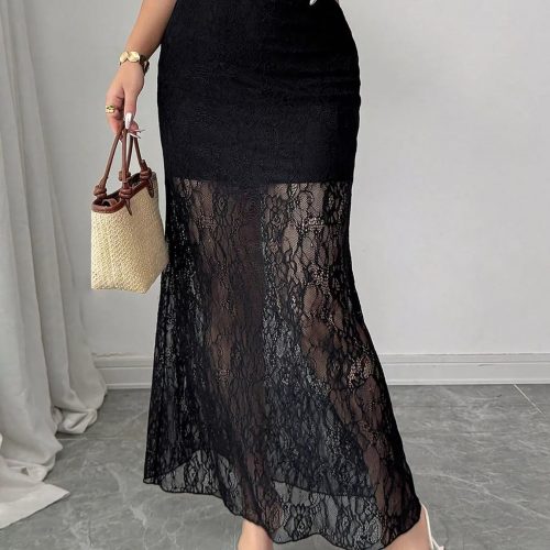 Lace Maxi Skirt